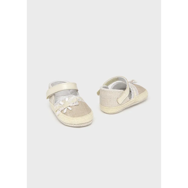 LINEN ESPAFRILLES SHOE LACE TRIM / 9901-070