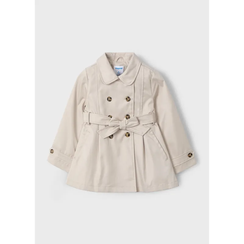 BEIGE RAINCOAT & BELT / 3413-033