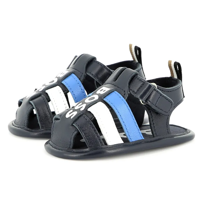 NAVY SANDAL WHITE & BLUE STRAP / J51668-849