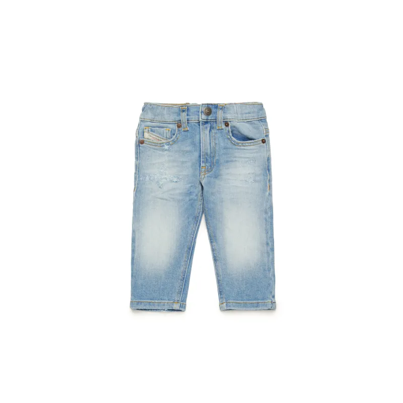 LIGHT BLUE DENIM PANT REGULAR FIT / K00238-K01