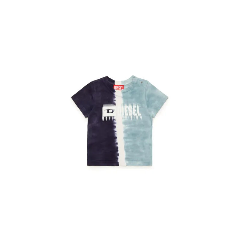 2TONE NAVY & BLUE TSHIRT SHORT SLEEVE / K00617-K80AA