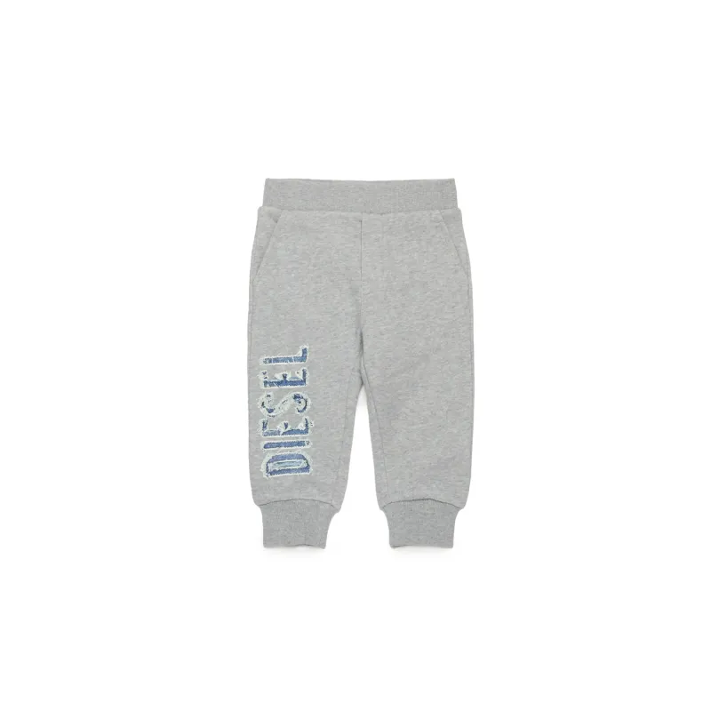 GREY SWEATPANT DENIM DSL LOGO / K00606-K963