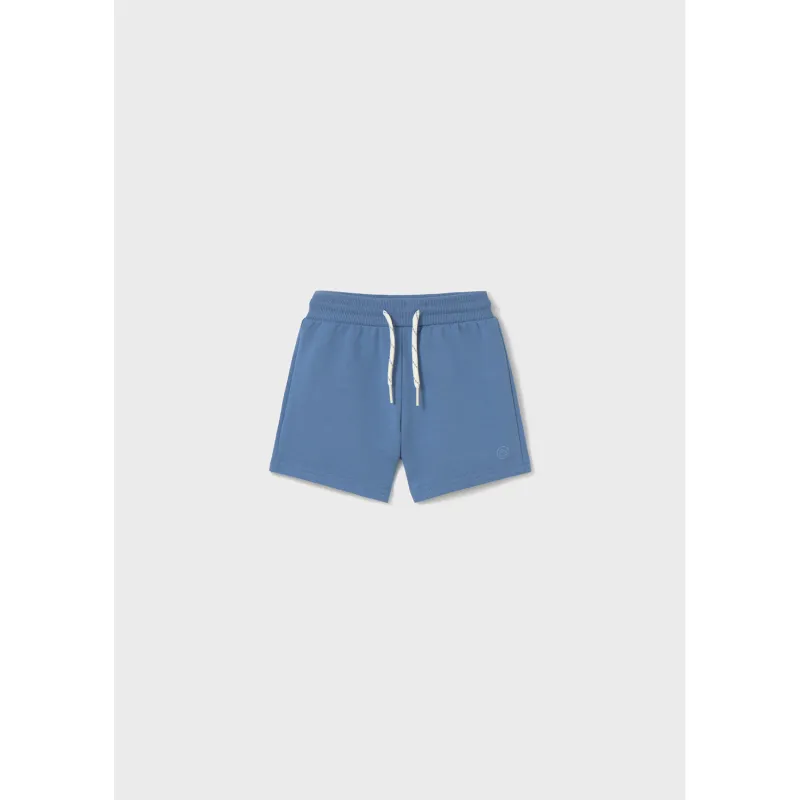 BLUE FEECE SHORTS BASIC / 621-078