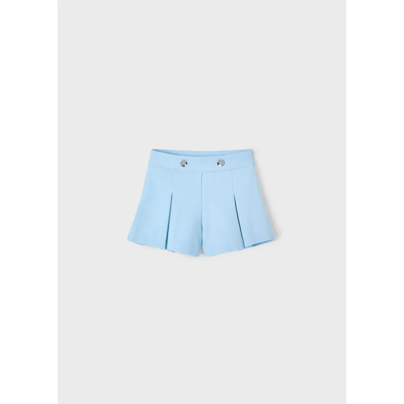 SKY BLUE SHORT PLEAT TRIM / 3201-071