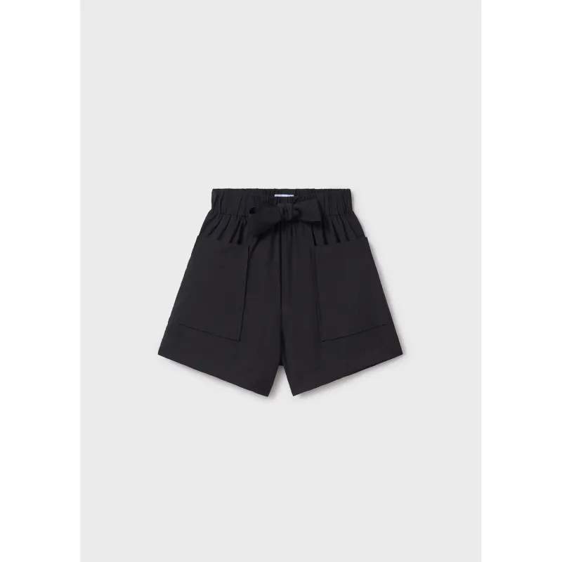 BLACK SHORTS 2 POCKETS / 6216-059