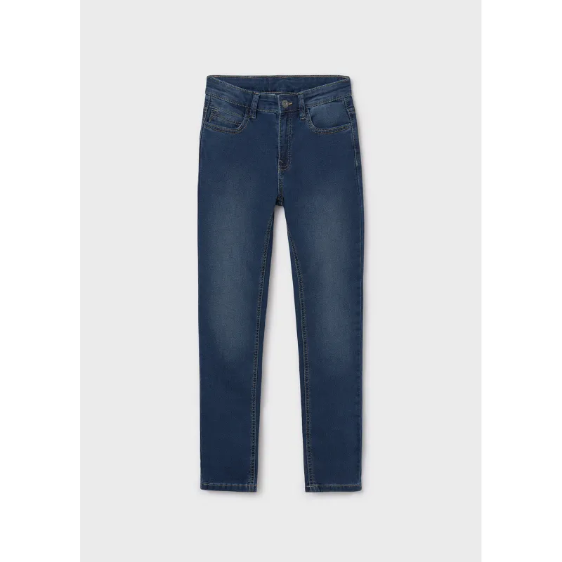 DARK BLUE DENIM PANT SLIM FIT STRETCH / 6530-086
