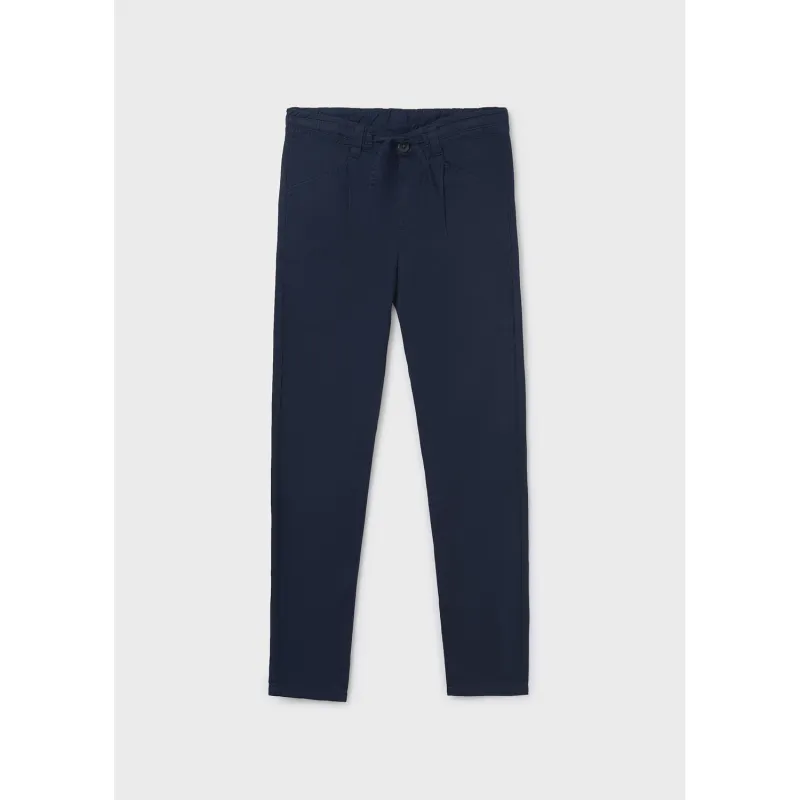 NAVY PANT CHINO RELAXED FIT / 6525-030