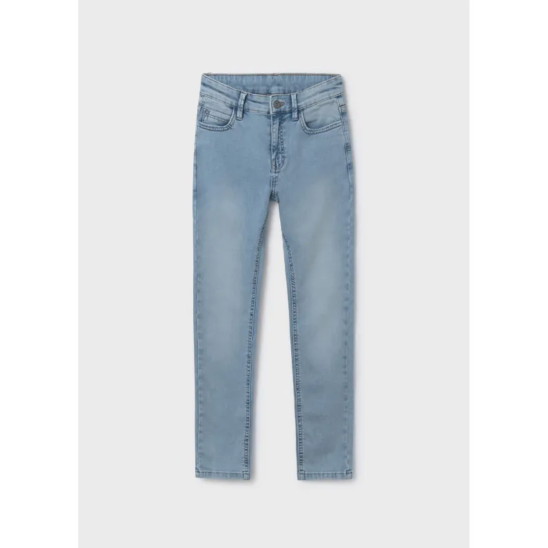 BLEACHED DENIM PANT SLIM FIT / 6530-085