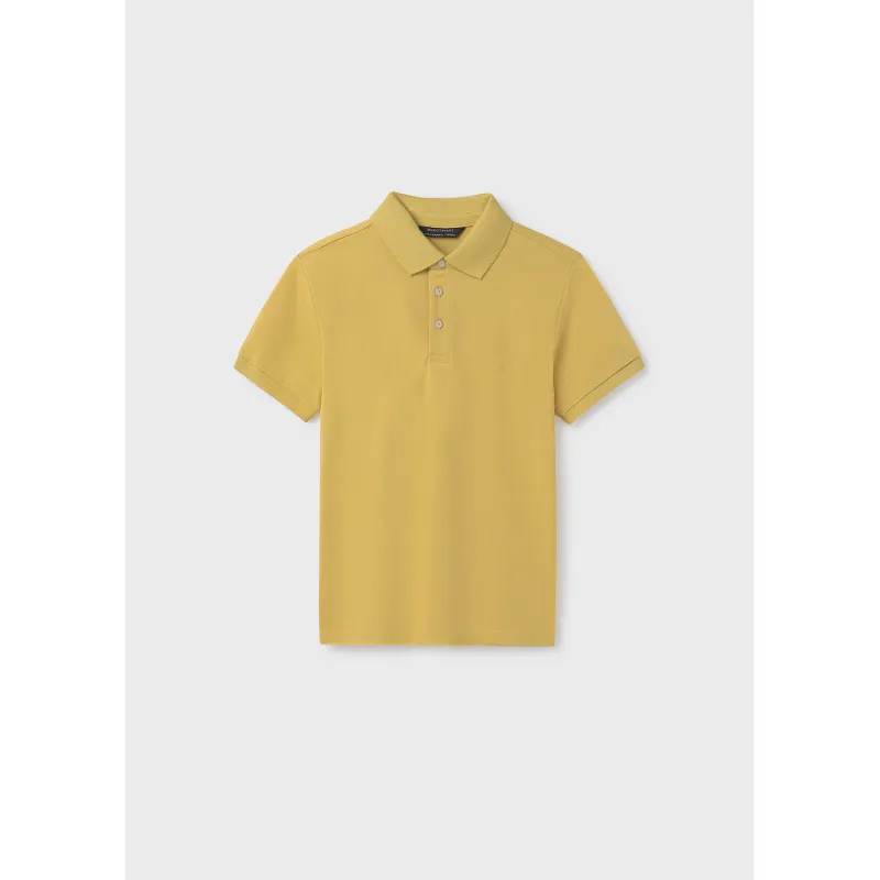 YELLOW POLO TOP SHORT SLEEVE / 890-081