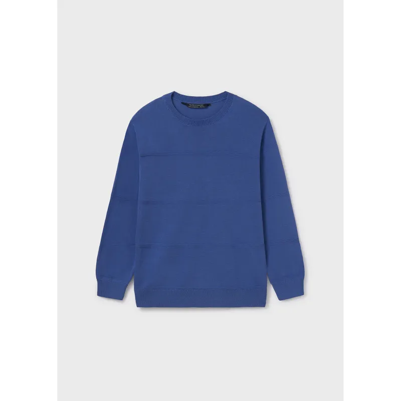 ROYAL BLUE KNIT SWEATER LONG SLEEVE / 6344-088