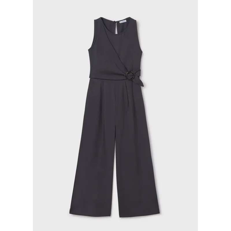 CHARCOAL JUMPSUIT / 6862-016