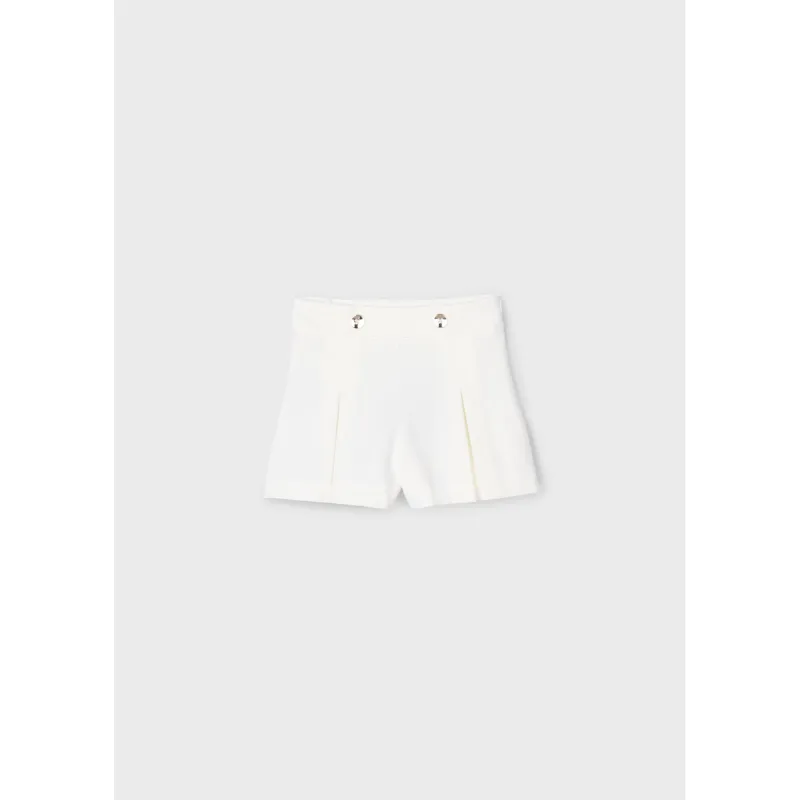 OFF WHITE SHORT /SKORT PLEATED KNIT / 3201-073