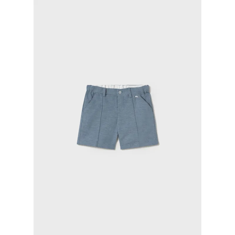 BLUE BERMUDA SHORTS DRESSY / 1240-094