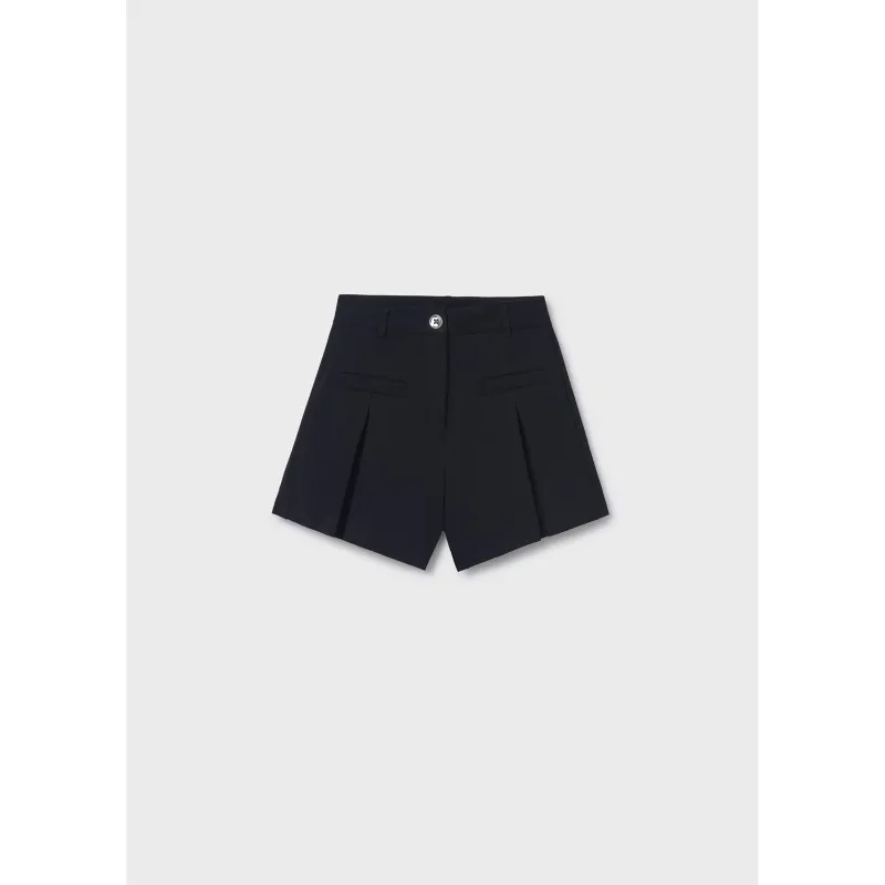 BLACK STRETCH SHORT / 6214-087