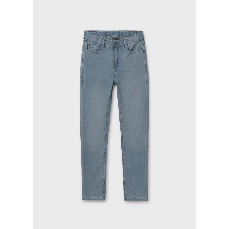 GREY BLUE DENIM PANT REGULAR FIT / 543-083