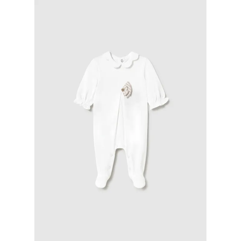 OFF WHITE SLEEPER BEIGE STRIPED APPLIQUE / 1751-058A
