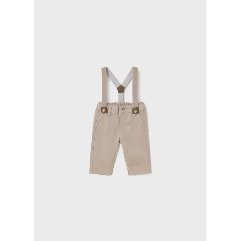 TAN 2PC PANT & BELT / 1561-090