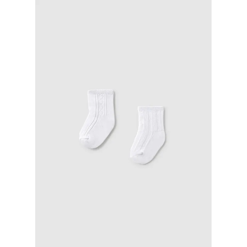 WHITE SOCKS DRESSY / 9863-022
