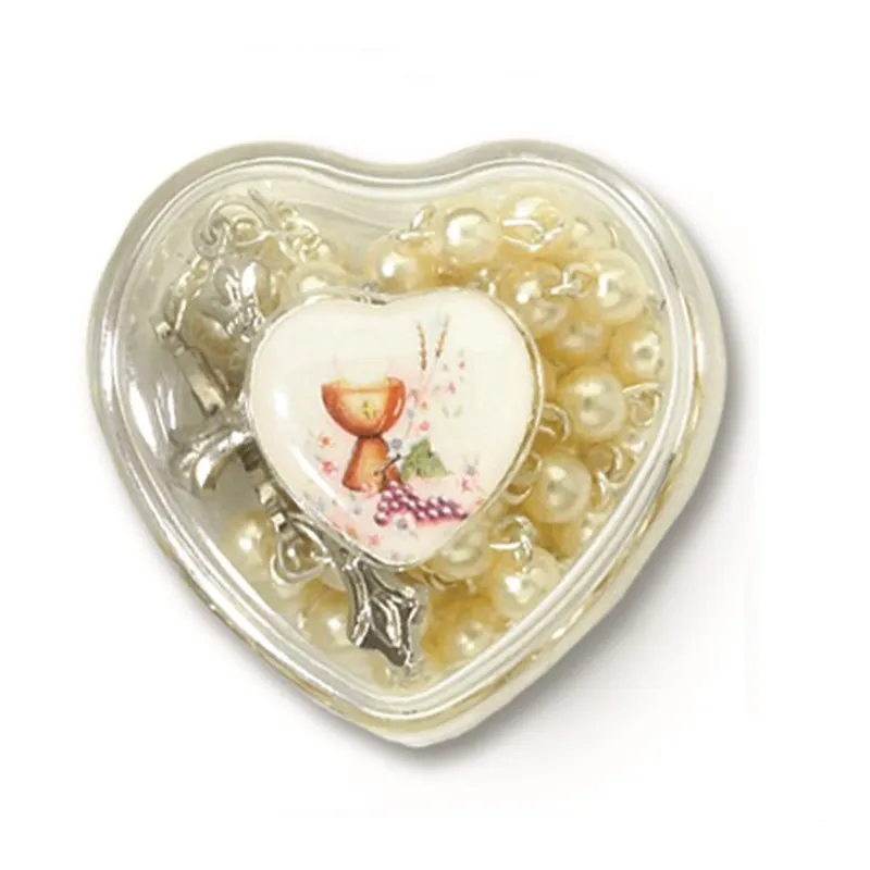 PEARL COMMUNION ROSARY / SHE-RY33WH