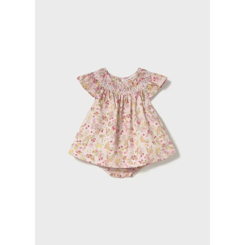 ROSE 2PC PRINTED DRESS & PANTIES / 1867-095