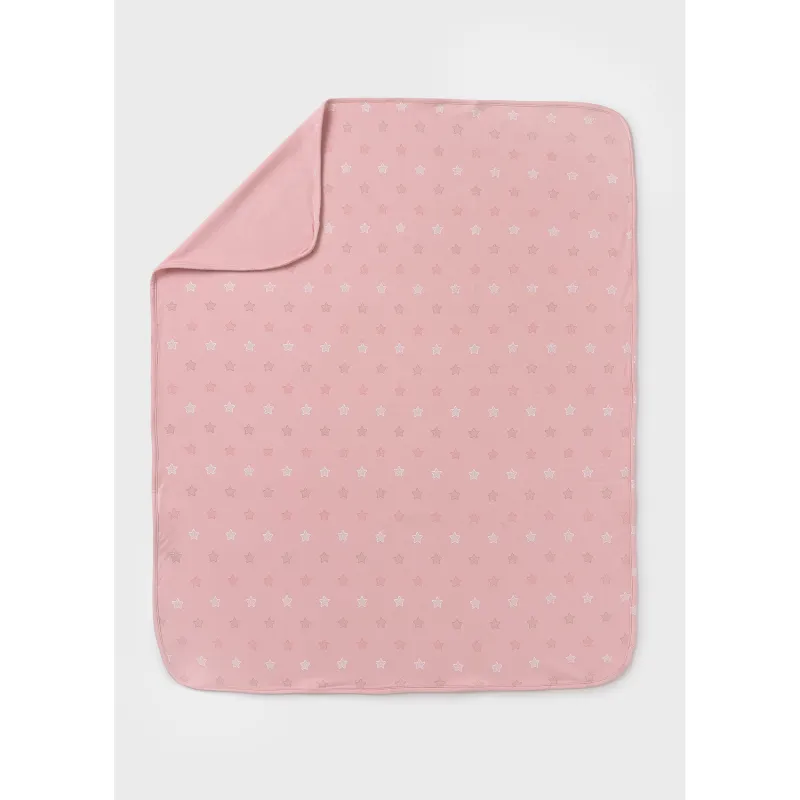 ROSE STAR PRINTED BLANKET COTTON / 9859-050