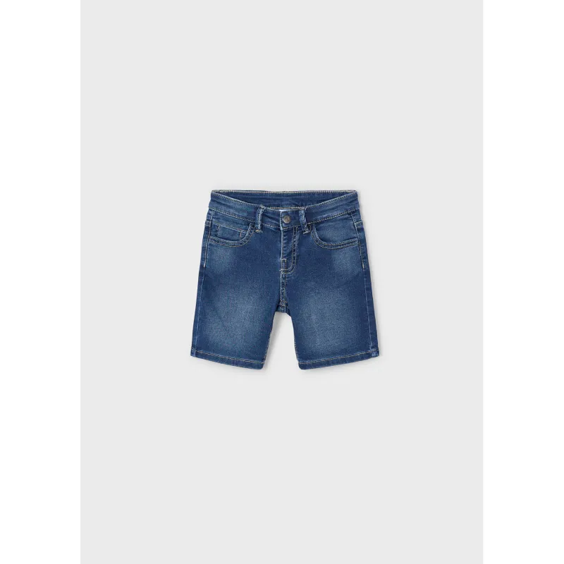 DARK DENIM SOFT SHORTS / 3218-022