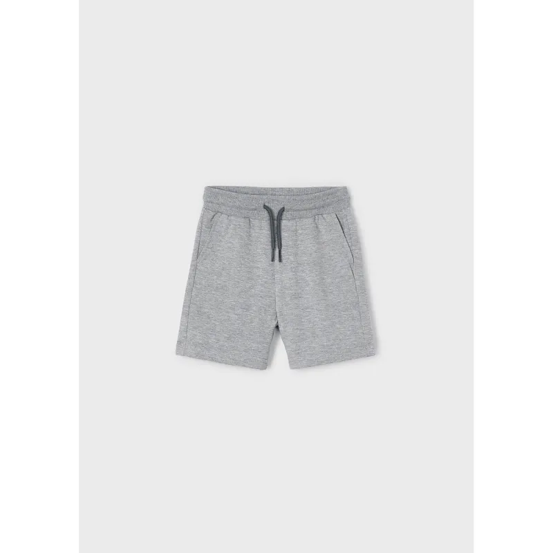 GREY FLEECE SHORTS BASIC / 611-075