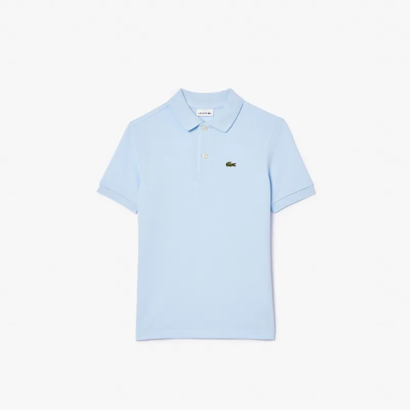 LIGHT BLUE POLO TOP SHORT SLEEVE / PJ2909-T01