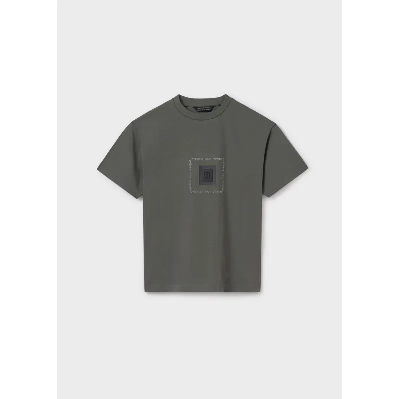 DARK GREEN TSHIRT SHORT SLEEVE EXPAND YOUR MINDSET / 6003-91