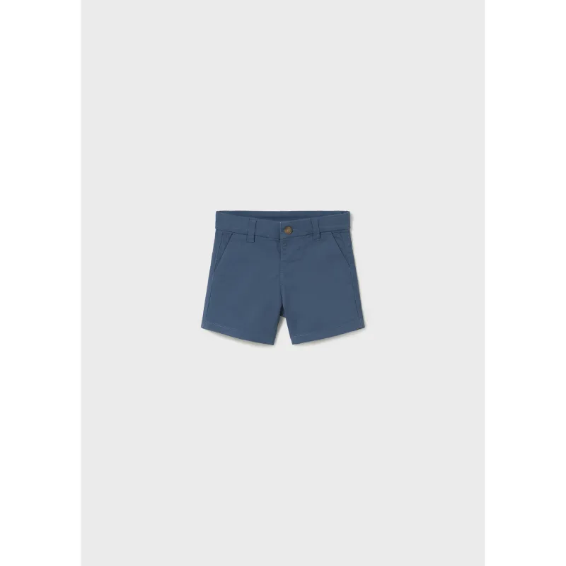 BLUE CHINO TWILL SHORTS / 207-048