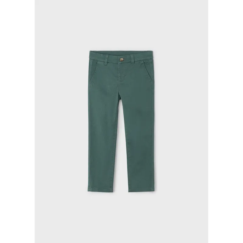 GREEN TWILL PANT CHINO SLIM / 512-065