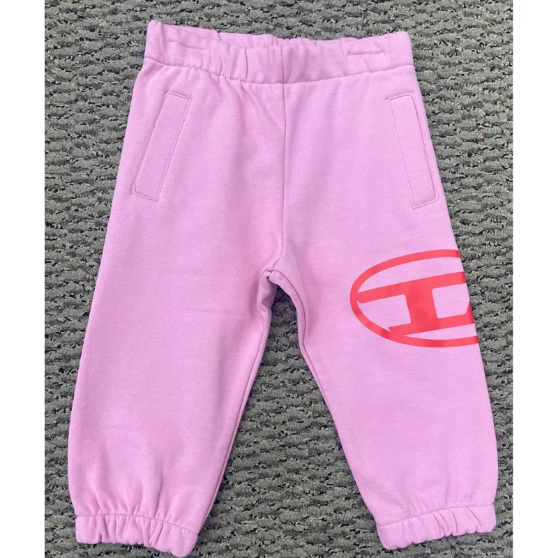 PANT PINK RED D LOGO / K00506-K325