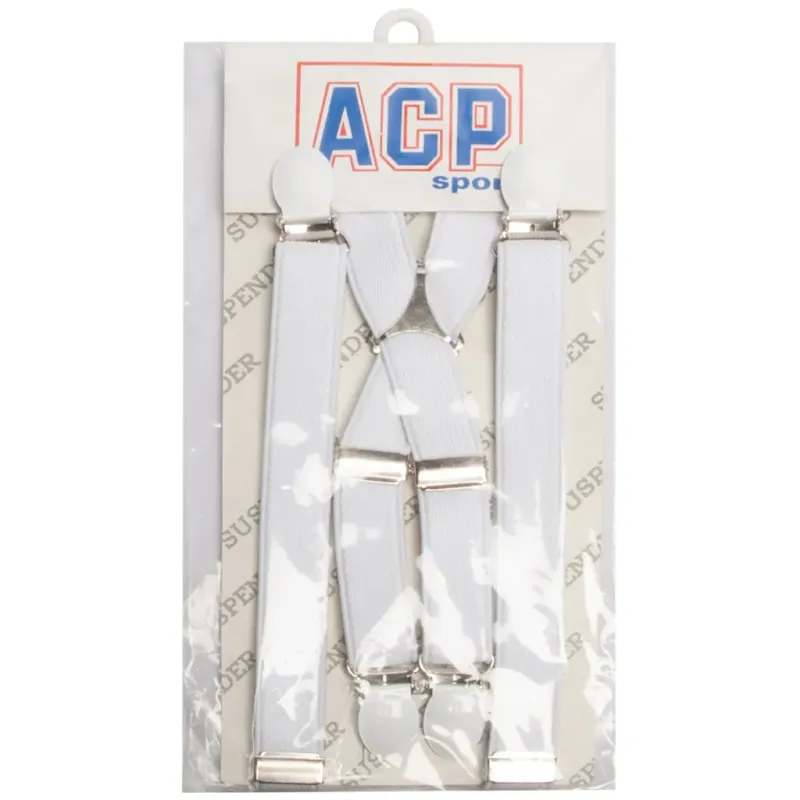 SUSPENDERS WHITE