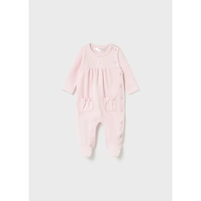 ROSE VELOUR SLEEPER 2 POCKETSSIDE CLOSURE / 2706-011