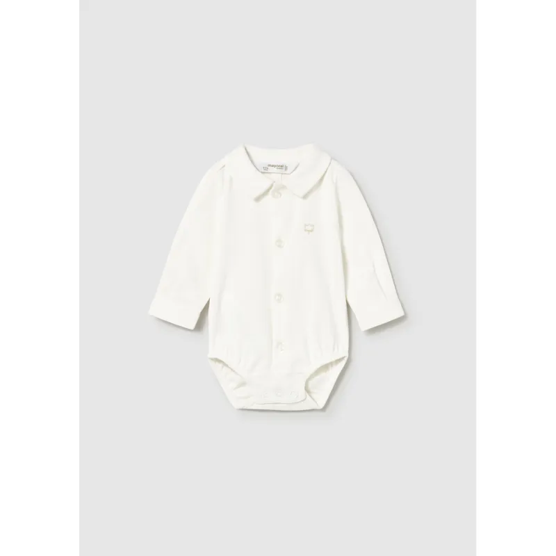 OFF WHITE ONESIE SHIRT LONG SLEEVE / 2727-030