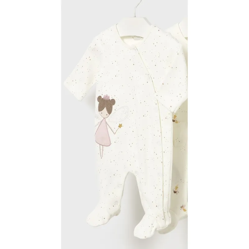 OFF WHITE SLEEPER FAIRY APPLIQUE SIDE CLOSURE / 2703-091