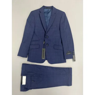 FORMAL SUIT MID BLUE SKINNY FIT TONE ON TONE DRESSY / BCWL2MAW0673