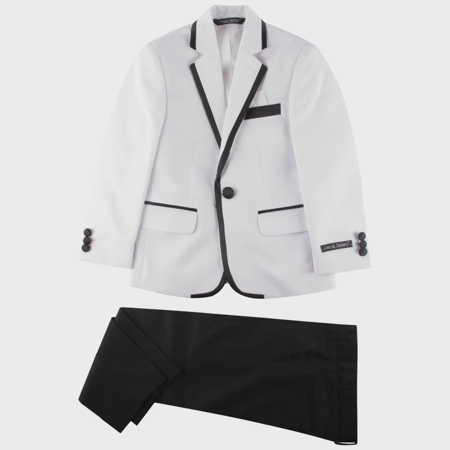 MAG TUXEDO SUIT WHITE & BLACK / TUX
