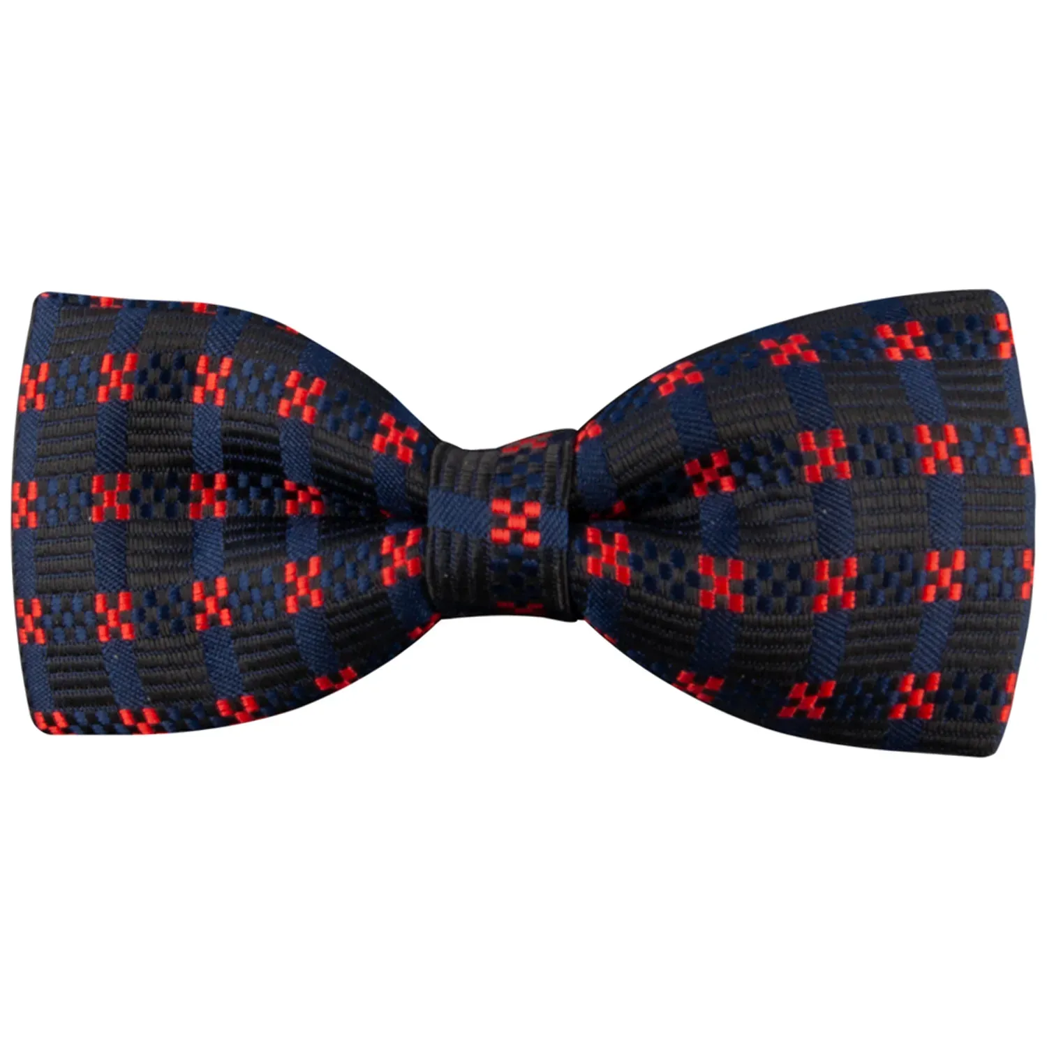 BOWTIE NAVY PINK CROSS STITCH / T72