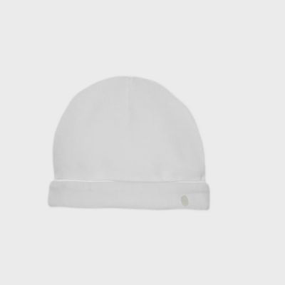 PULLON HAT WHITE SMOOTH VELOUR / 1033002