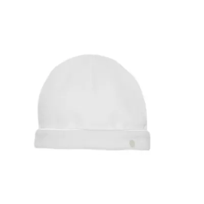 PULLON HAT WHITE SMOOTH VELOUR / 1033002