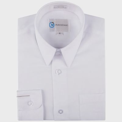 SHIRT WHITE THIN STRIPE TONE ON TONE / MC734