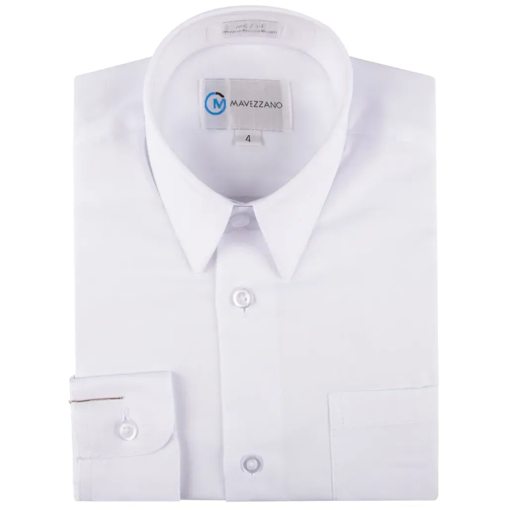 SHIRT WHITE THIN STRIPE TONE ON TONE / MC734