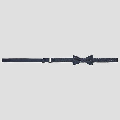 BOWTIE NAVY POLKA DOTS PRINT / 10764