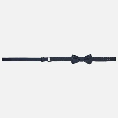 BOWTIE NAVY POLKA DOTS PRINT / 10764
