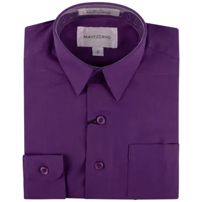 SHIRT PURPLE MC555 LONG SLEEVE COTTON / MC555