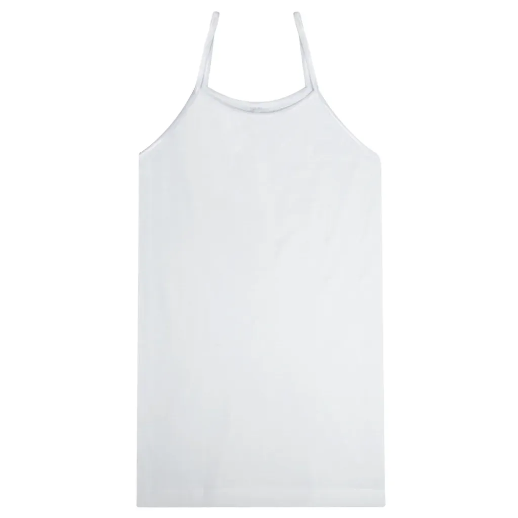 UNDERSHIRT SPAGHETTI STRAPS WHITE GIRL'S / 512
