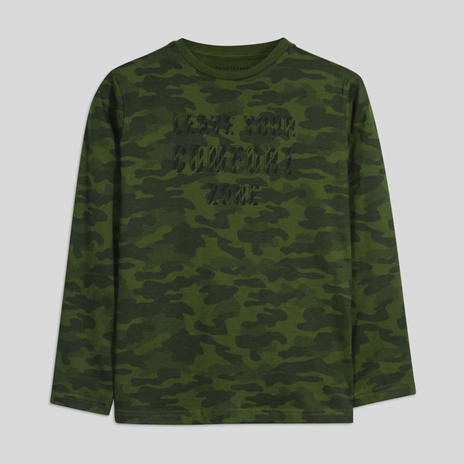 TSHIRT OLIVE CAMOUFLAGE LONG SLEEVE / 7046