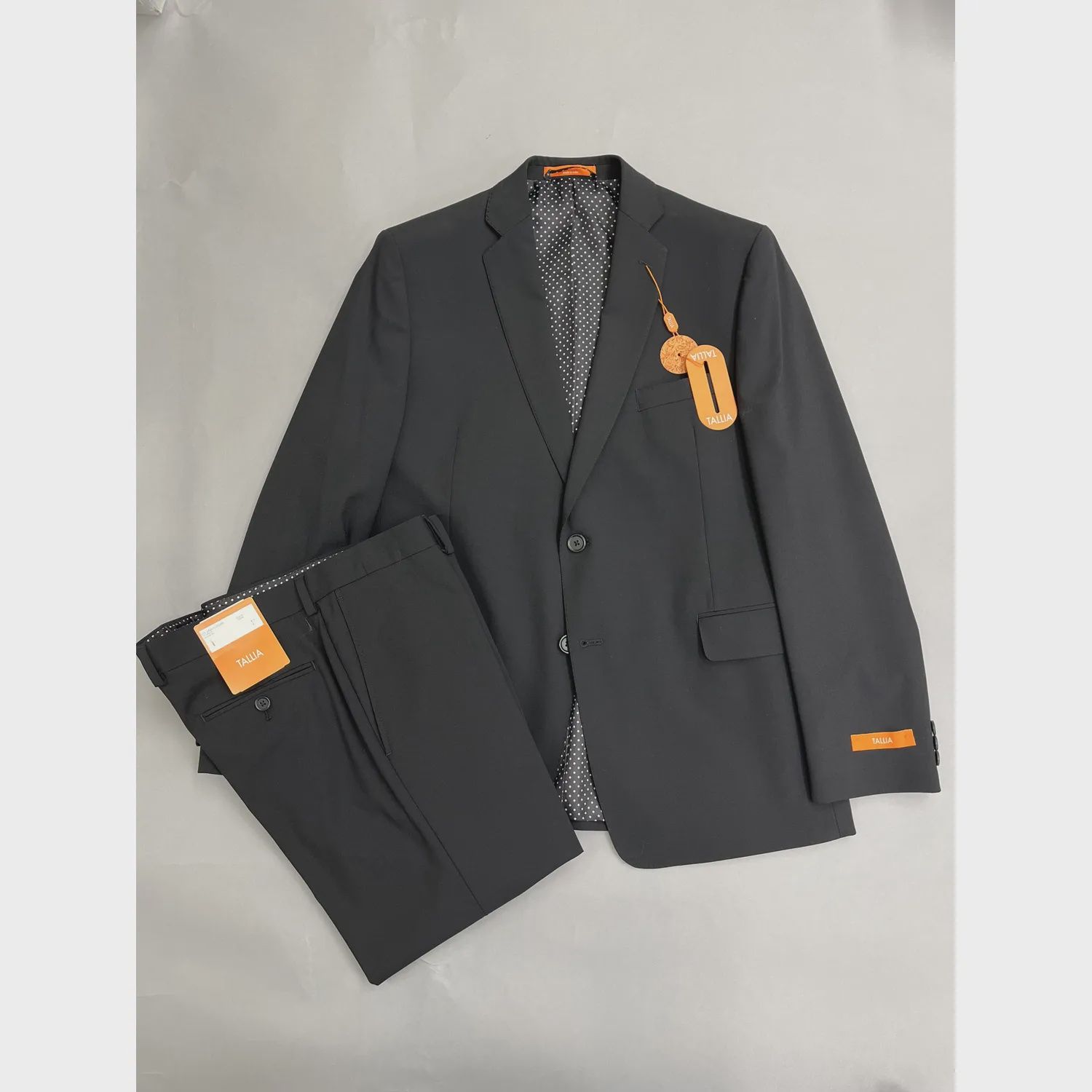 SUIT BLACK HUSKY FIT / HVAR20DZH001 SUIT BLACK HUSKY FIT / HVAR20DZH001
