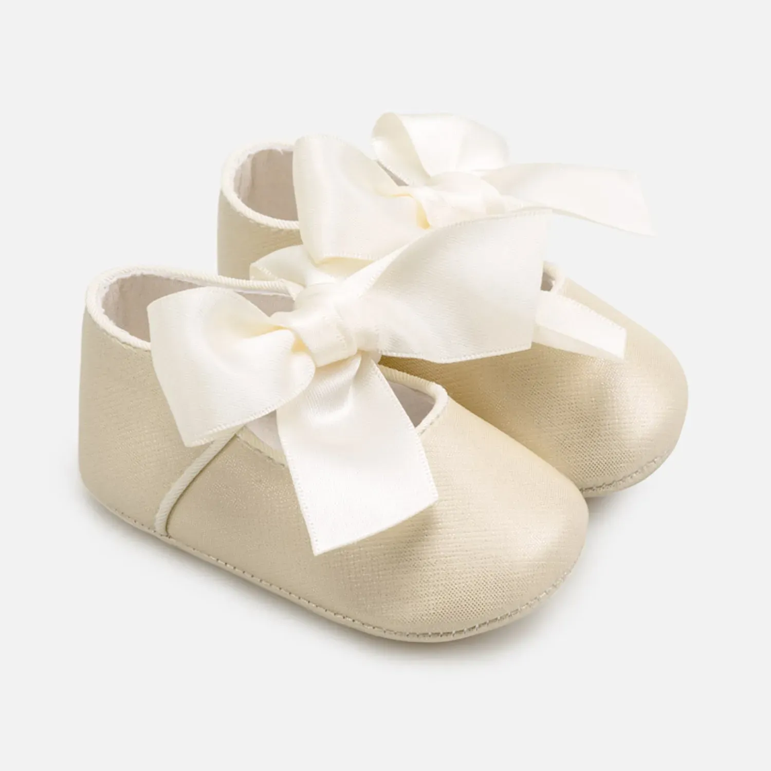 SHOE GOLDEN SATIN TIE / 9284